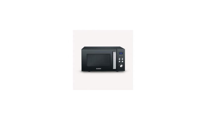 Severin MW 7763 microwave Black, Silver Grill microwave Countertop 25 L 900 W