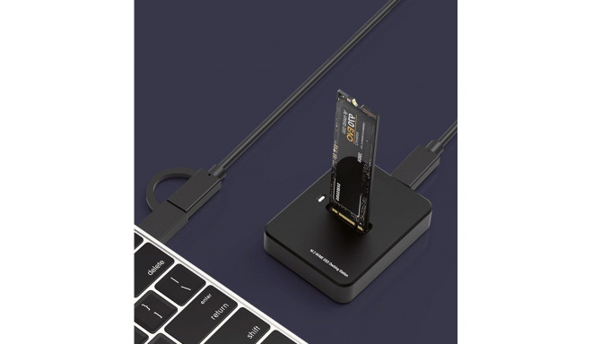 Storage Dock - Gembird Dd-u3m2 Type-c Black