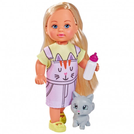 Simba nukk Evi Love: kiisuga - 2 erinevat