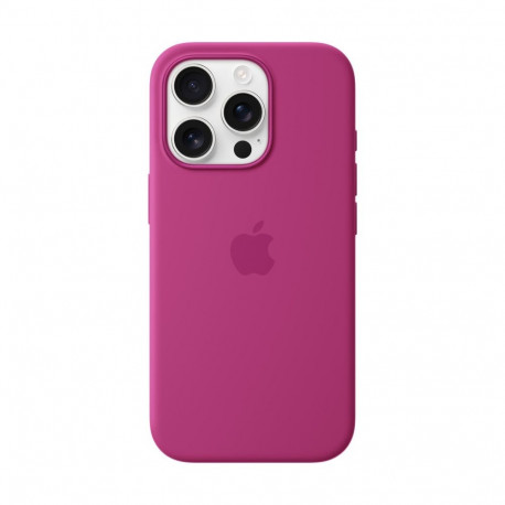 Apple silikoonist ümbris iPhone16 Pro MagSafe, fuksia
