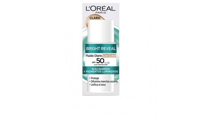 L'ORÉAL PARIS BRIGHT REVEAL NIACINAMIDA fluido diario SPF50 #claro 50 ml