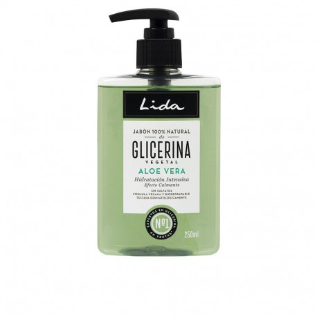 Lida käteseep 100% looduslik glütseriini ja aloe veraga 250ml