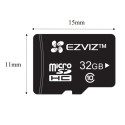 Ezviz 32GB UHS-I 10class Smart MicroSD Card perfect for Full HD video r90mbps/w20Mbps