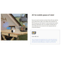 Ezviz CB2 CS-CB2 Siseruum 4MP 2K Nutikas 4G SIM Aku Kaamera MicroSD / Öönägemine Hall