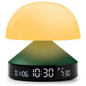 Lexon Mina Sunrise Alarm Clock with Light Dark Green