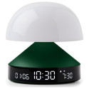 Lexon Mina Sunrise Alarm Clock with Light Dark Green