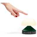 Lexon Mina Sunrise Alarm Clock with Light Dark Green