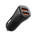SPIGEN ESSENTIAL EV302 2-PORT CAR CHARGER 30W BLACK SPIGEN ESSENTIAL EV302 2-PORT CAR CHARGER 30W BLACK