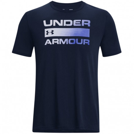 Koszulka męska Under Armour Team Issue Wordmarsk SS granatowa 1329582 408 S