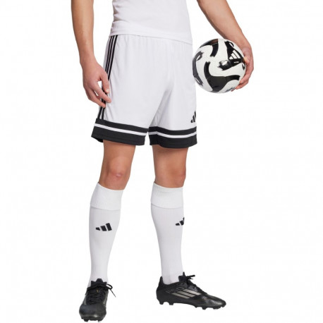 Spodenki męskie adidas Squadra 25 biało-czarne JH3412 S