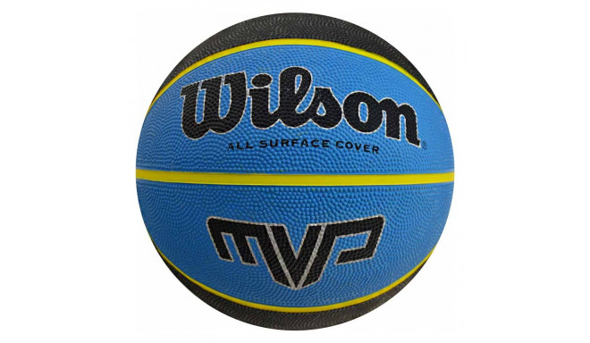 Piłka koszykowa Wilson MVP 7 niebiesko czarna WTB9019XB07  7