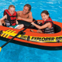 Intex Intex Explorer Pro 200 Boat Set Orange/Yellow, 196 x 102 x 33 cm