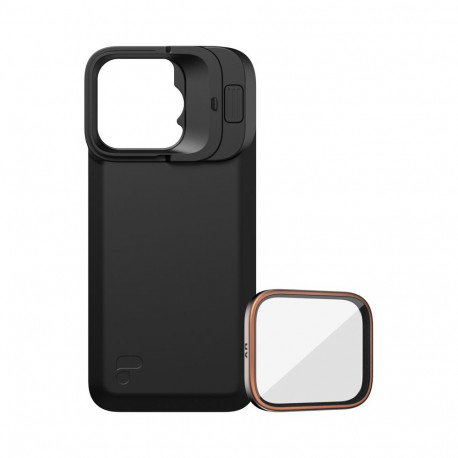 PolarPro Kit - LiteChaser iPhone 16 Pro Exo BackPlate + UV Filter