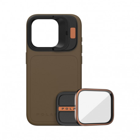 PolarPro Kit - LiteChaser iPhone 15 Pro Max Case Desert + UV Filter