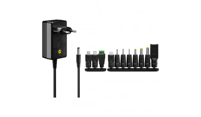 Goobay universaalne toiteallikas, 3-12 V, 7.2 W, 0.6 A