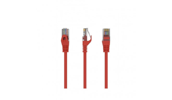 PATCH CABLE CAT6 UTP 2M/RED PP6U-2M/R GEMBIRD