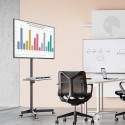 Techly Trolley Floor Stand LCD/LED/Plasma 23"-55"