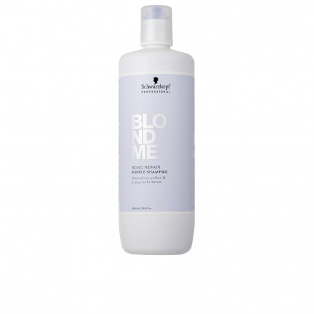 Schwarzkopf lilla šampoon BLONDME BOND REPAIR 1000ml