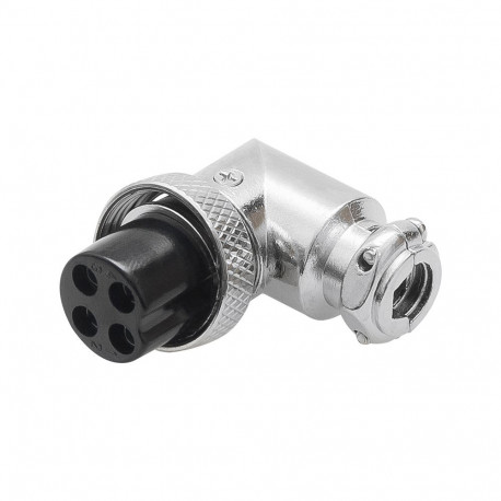 20-134# Wtyk cb mikrofonowy 4pin kumer (5 tk.)