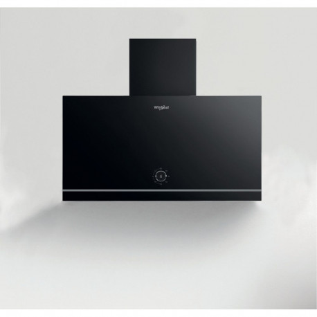 Whirlpool õhupuhasti WHVA 62F LM K seinapealne energiaklass A laius 59.8cm 485m³/h mehaaniline LED, 