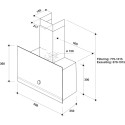 Whirlpool Hood | WHVA 62F LM K | Built-in | Energy efficiency class A | Width 59.8 cm | 485 m³/h | M