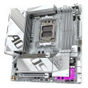 GIGABYTE B850M AORUS ELITE WIFI6E ICE Motherboard- AMD Ryzen 9000 Series CPUs, 12+2+1 Phases Digital