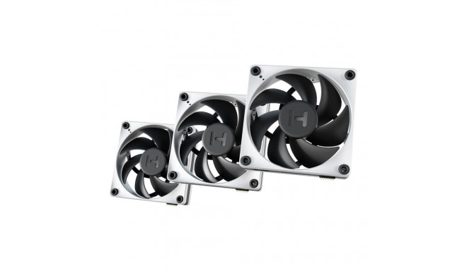 HYTE THICC FP12 arvutikorpuse ventilaator 12 cm must, valge 3 tk