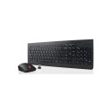 Lenovo 4X30M39497 keyboard Mouse included Universal RF Wireless QWERTY US English Black