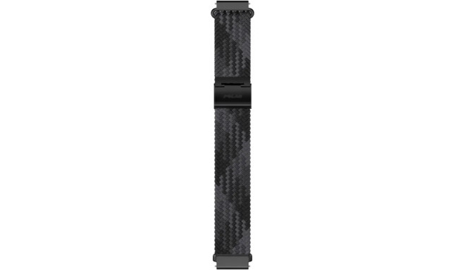 Polar watch strap 20mm S/L, black braided