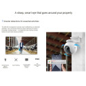 Ezviz EB8 4G Sim Välitingimustes 3MP 2K Spheroidne IP Pan & Tilt 360 Akukaamera MicroSD / Öönägemine