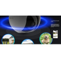 Ezviz EB8 4G Sim Välitingimustes 3MP 2K Spheroidne IP Pan & Tilt 360 Akukaamera MicroSD / Öönägemine