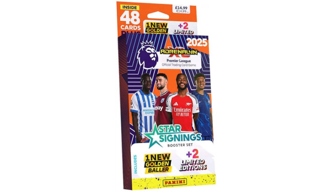 Panini football cards Premier League 2025 Star Signings