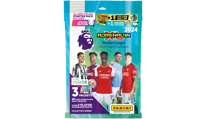 Panini футбольные карточки Premier League 2024 Starter Pack