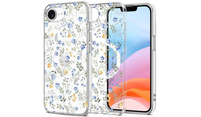 TECH-PROTECT FLEXAIR MAGSAFE IPHONE 16E SPRING FLOWERS