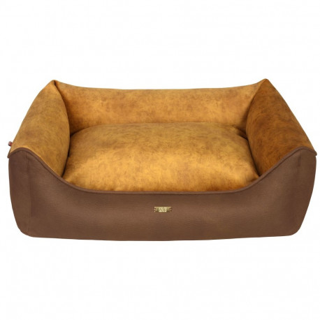 Cazo Soft Bed Velvet Gold pesa koertele 55x42 cm