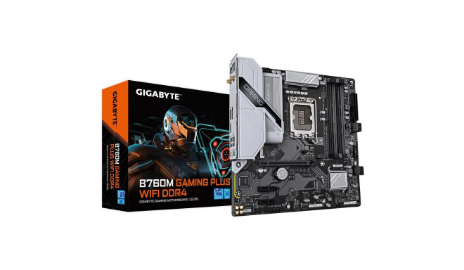 Mainboard|GIGABYTE|Intel B760 Express|LGA1700|Micro-ATX|Memory DDR4|Memory slots 4|2xPCI-Express 3.0