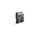 Kleepkirjalint Dymo komplekt 10 x 12mm,must/valgel 45013 D1 Black/White 7m