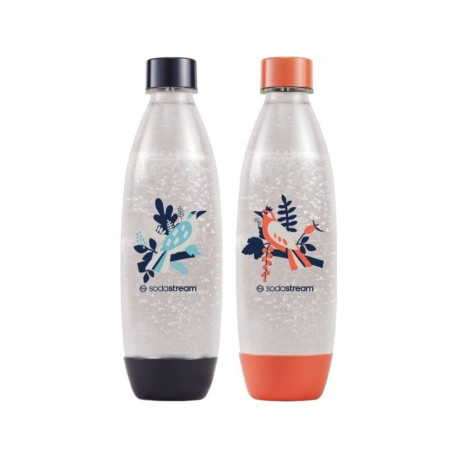 Sodastream Fuse Birds Bottles 2x1L