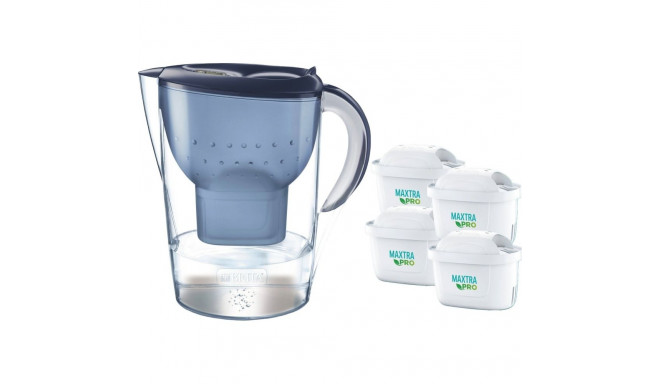 Brita Marella XL + 4 MAXTRA PRO Pure Performance blue filters