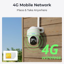 Reolink | 4G Security Camera with Smart Detection and Solar Panel | Go Series G430 | PT | 4 MP | Fix