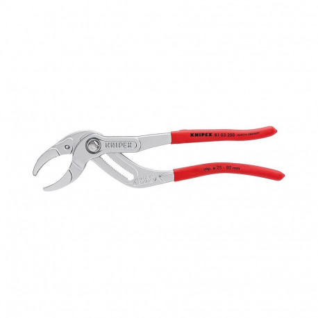 Pliers for sanitary siphons and connections, 250mm