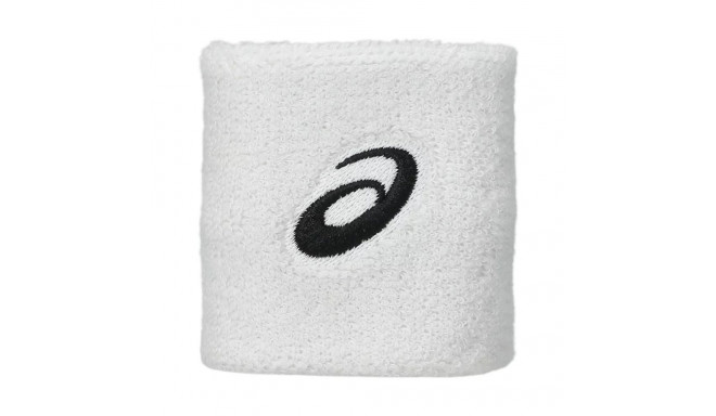 Frotka na rękę Asics Wrist Band biała 2 szt. 3043A120 100