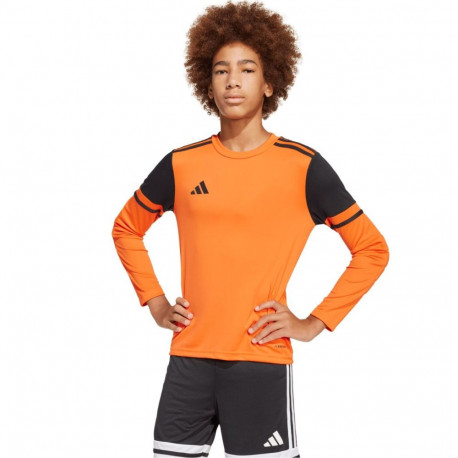 Koszulka bramkarska dla dzieci adidas Squadra 25 Long Sleeve pomarańczowa JJ1941 140cm