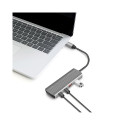 Ultra lim USB3.2 hub 2x USB-A, 5xUSB-C, PD, 100