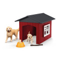 SCHLEICH FARM WORLD Dog kennel with golden retrievers