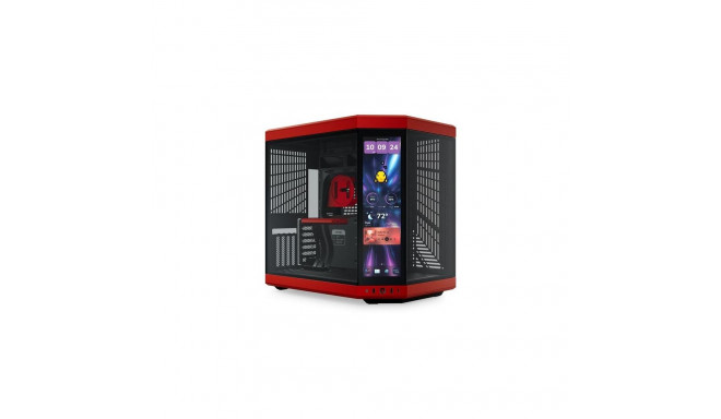 HYTE Y70 Touch Infinite Midi Tower Black, Cherry colour