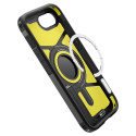 Spigen Tough Armor Case with MagSafe for iPhone 16e with Stand - Black