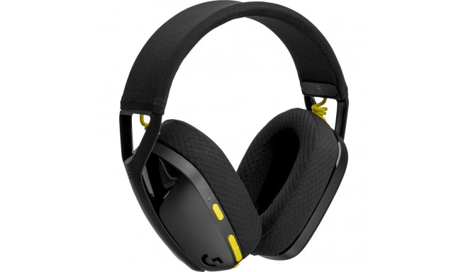 Logitech G435 Lightspeed juhtmevabad mustad mängukõrvaklapid