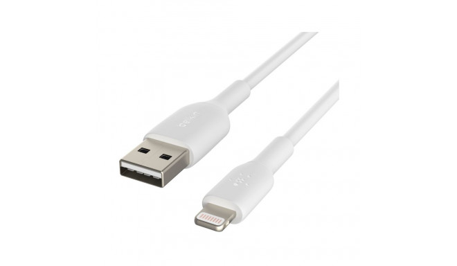 "Belkin Lightning Lade/Sync Kabel PVC mfi zertifiziert 15cm wht"