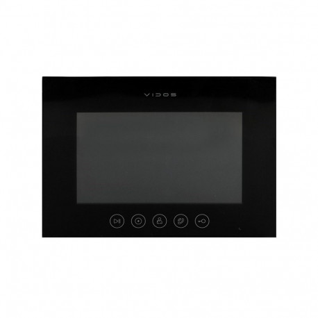 WiFi video door phone monitor VIDOS X M11B-X 7" screen LCD TFT 1024x600px Black